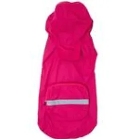 Packable Dog Raincoat Pink