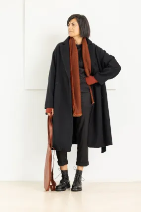 PAS DE CALAIS COAT BLACK