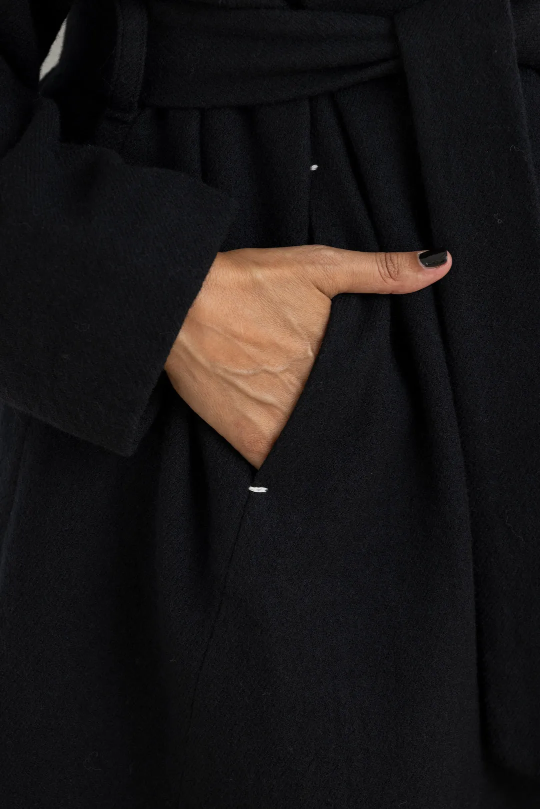 PAS DE CALAIS COAT BLACK