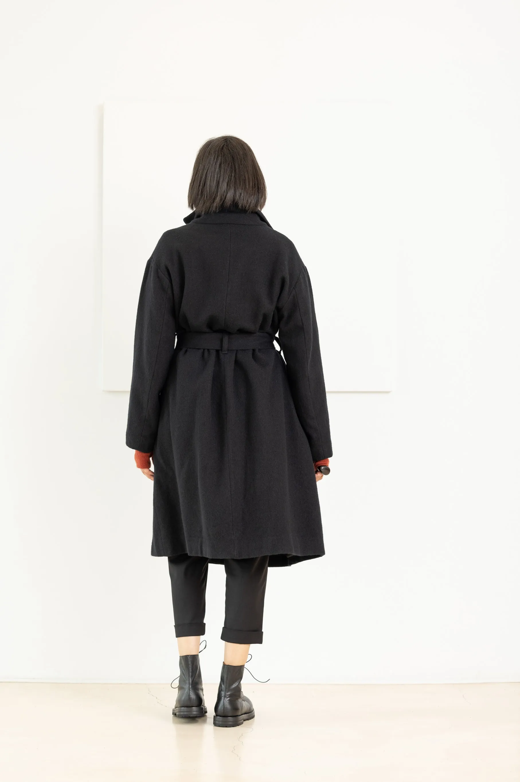 PAS DE CALAIS COAT BLACK