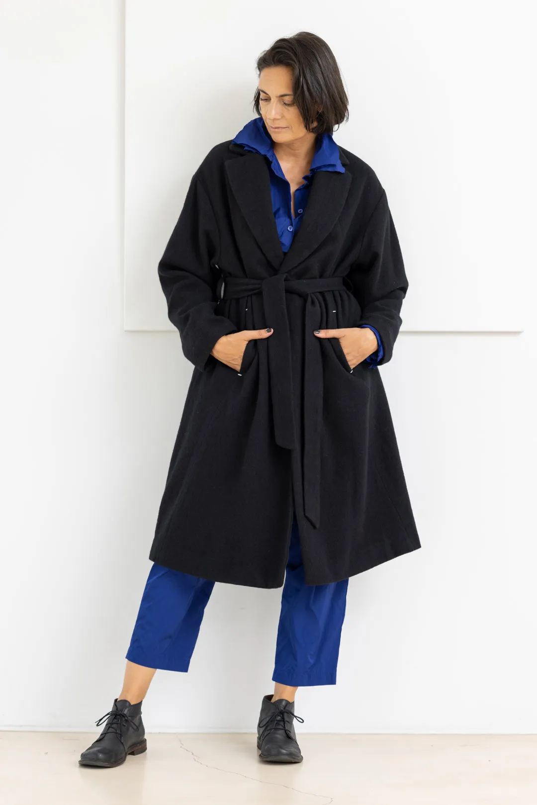 PAS DE CALAIS COAT BLACK