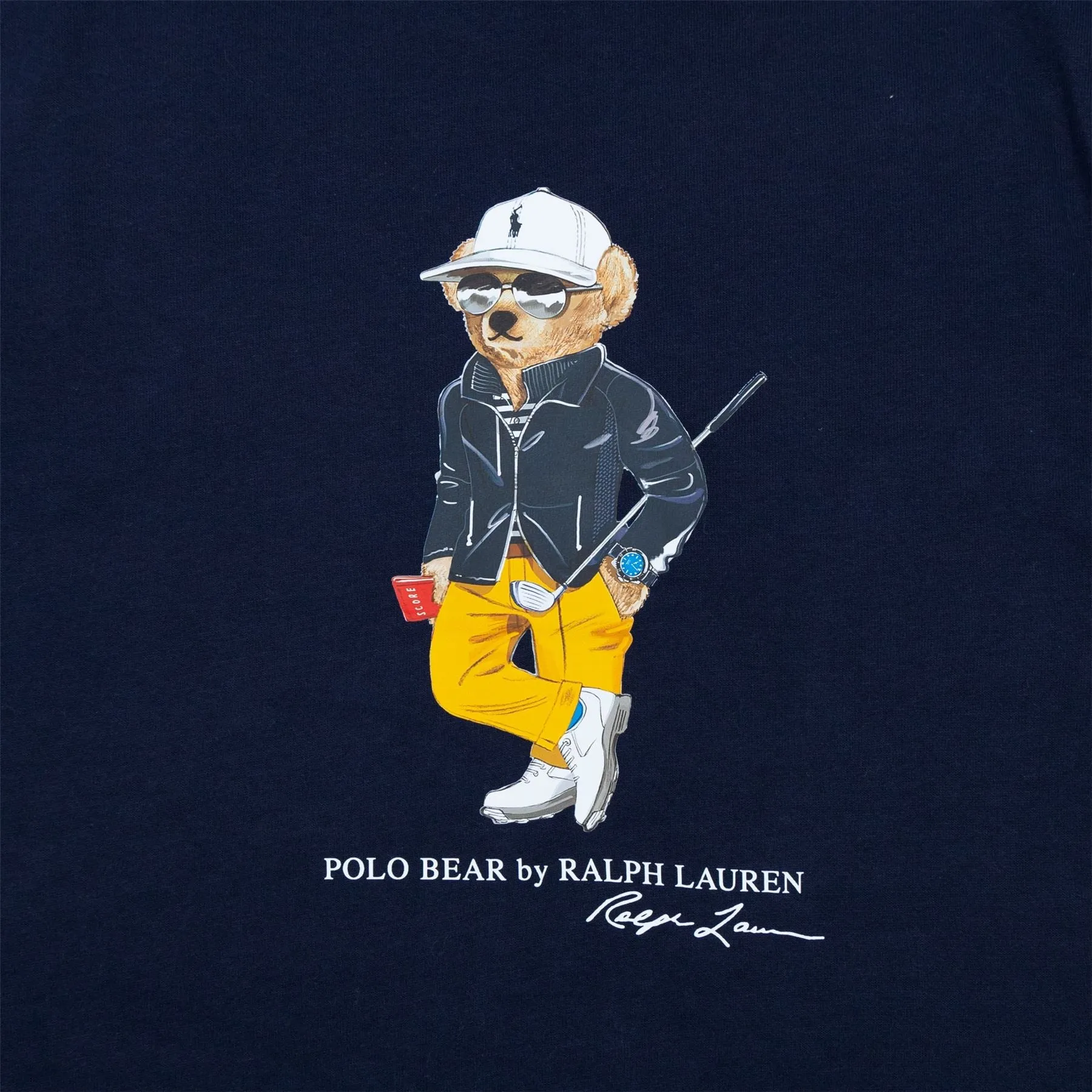 Polo Golf Bear Magic Fleece French Navy - SS23