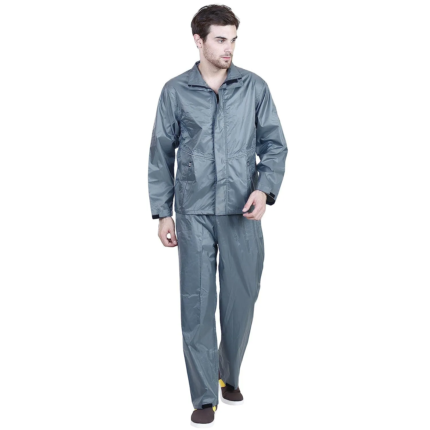 Prokick Sky Rider Rain Suit (Waterproof Jacket with Hood, Pant and Carrying Pouch)