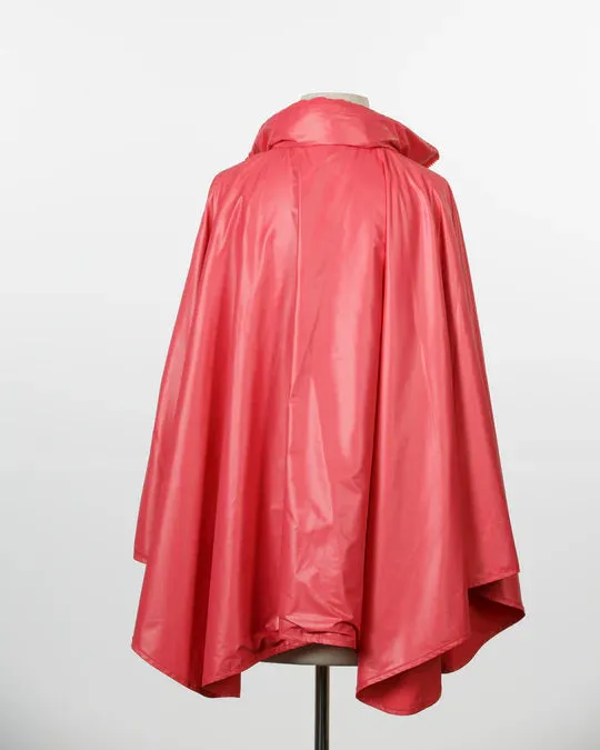 Rainraps Hooded Shiny Pink SPORTYRAP | Sport Poncho