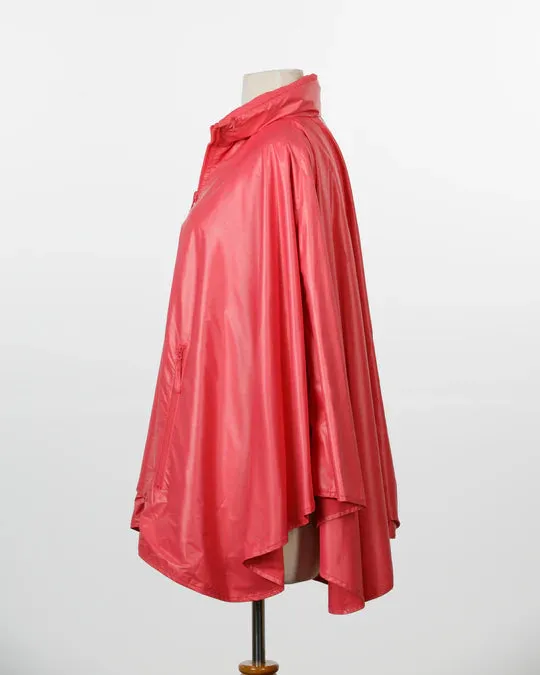 Rainraps Hooded Shiny Pink SPORTYRAP | Sport Poncho