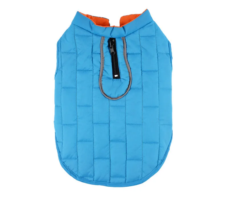 Reversible Waterproof Safety Raincoat Vest For Dogs