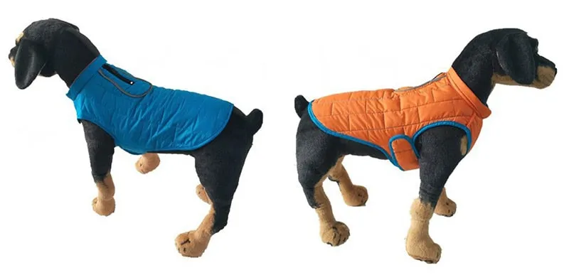 Reversible Waterproof Safety Raincoat Vest For Dogs
