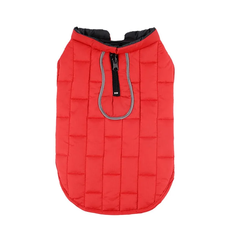 Reversible Waterproof Safety Raincoat Vest For Dogs