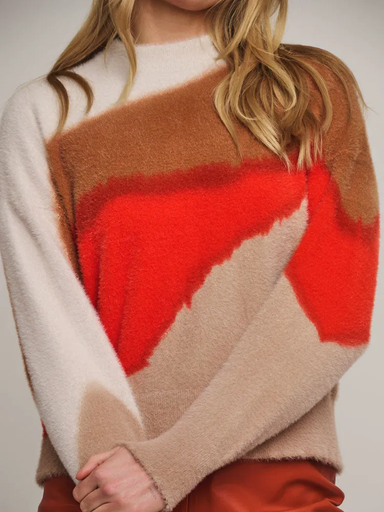 Rino & Pelle Berdie Jumper Sand Watercolour
