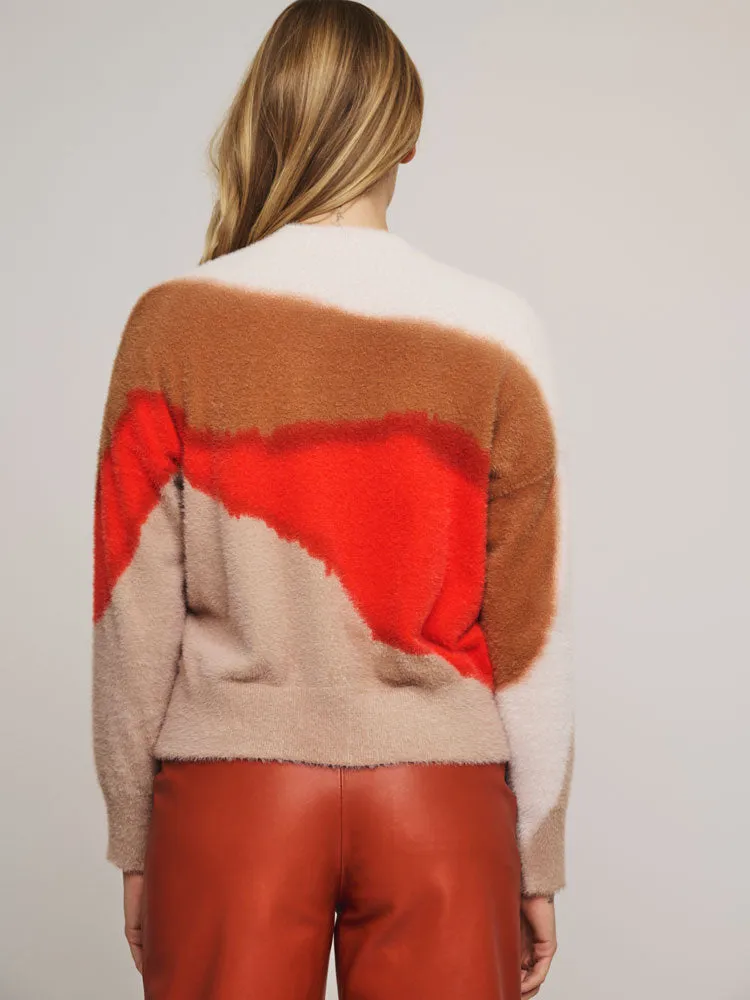 Rino & Pelle Berdie Jumper Sand Watercolour