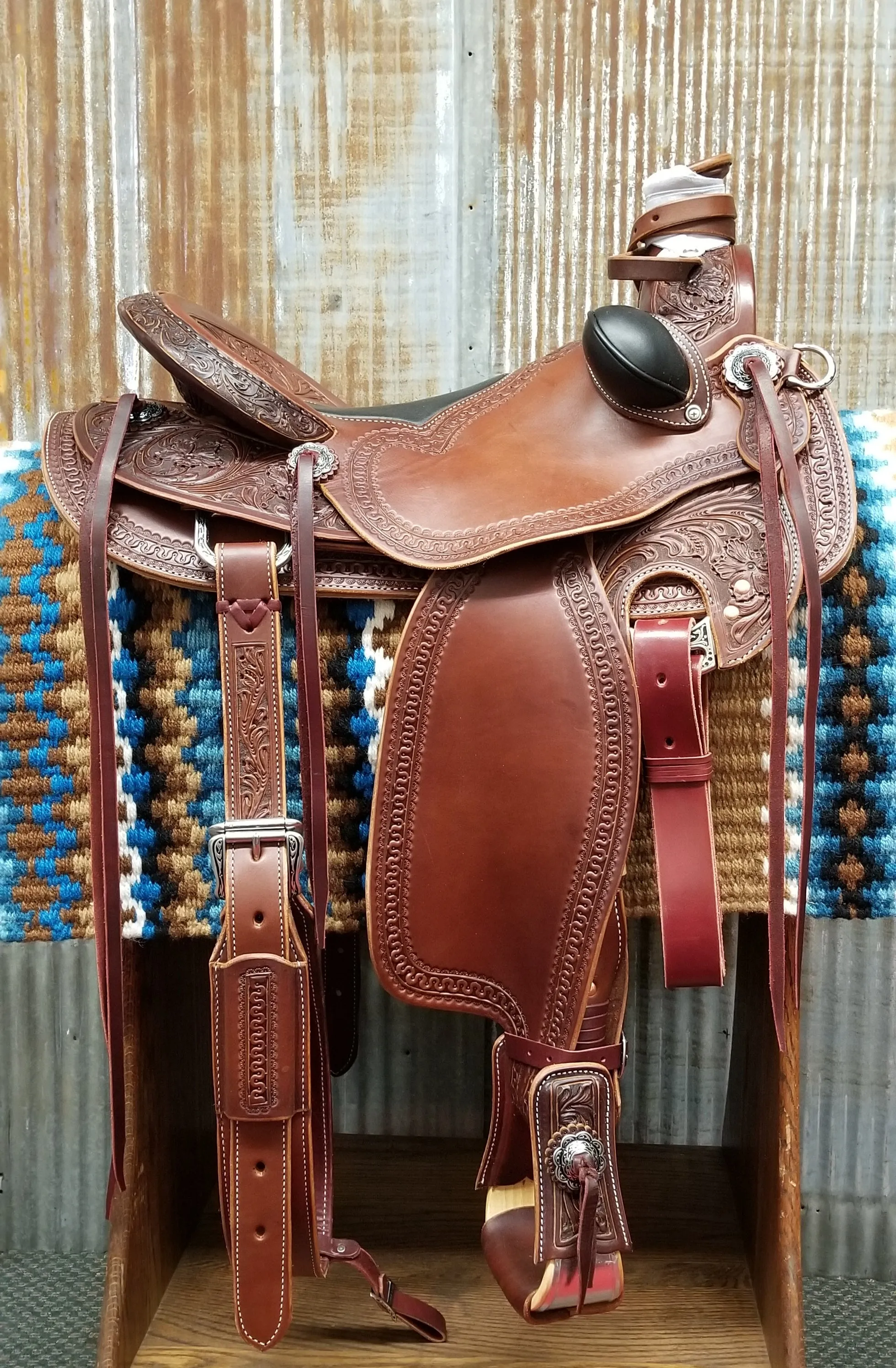 RW Bowman Exclusive B-Light Silver Saddle