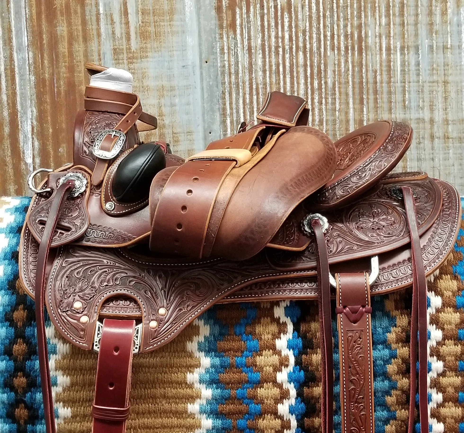 RW Bowman Exclusive B-Light Silver Saddle