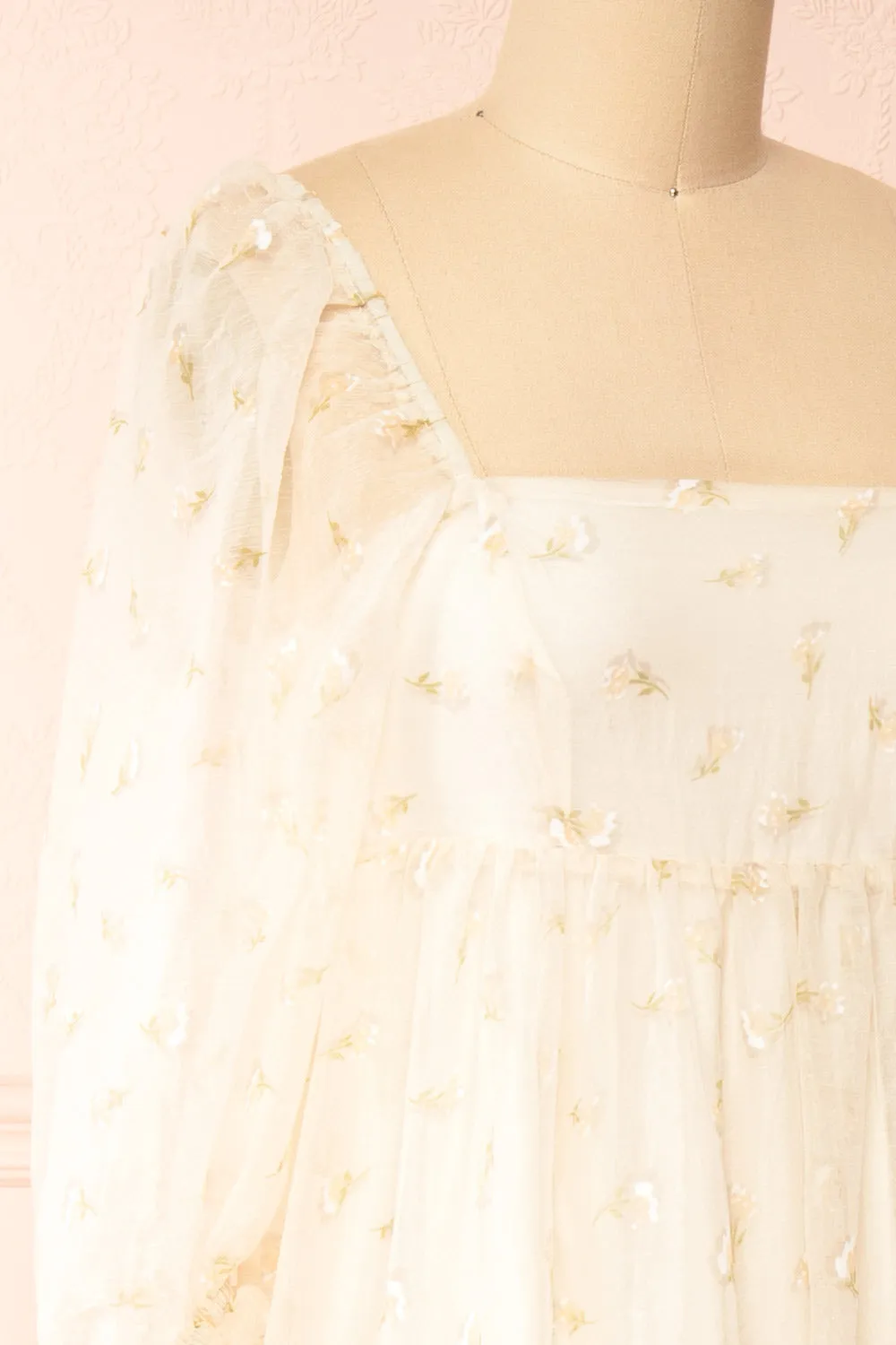 Serenella | Maxi Floral Babydoll Dress