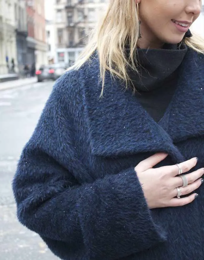 Soho Coat Sewing Pattern, Tessuti