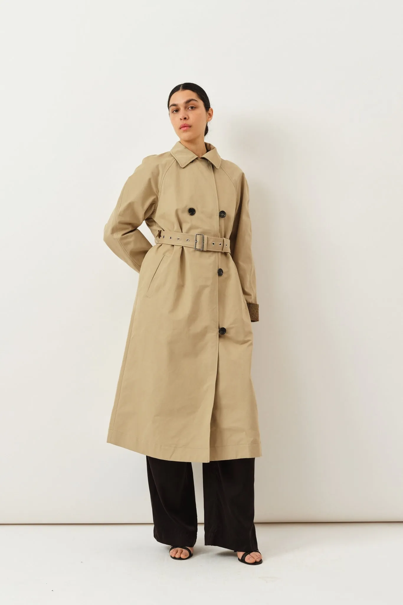 Solvej Coat — Sand