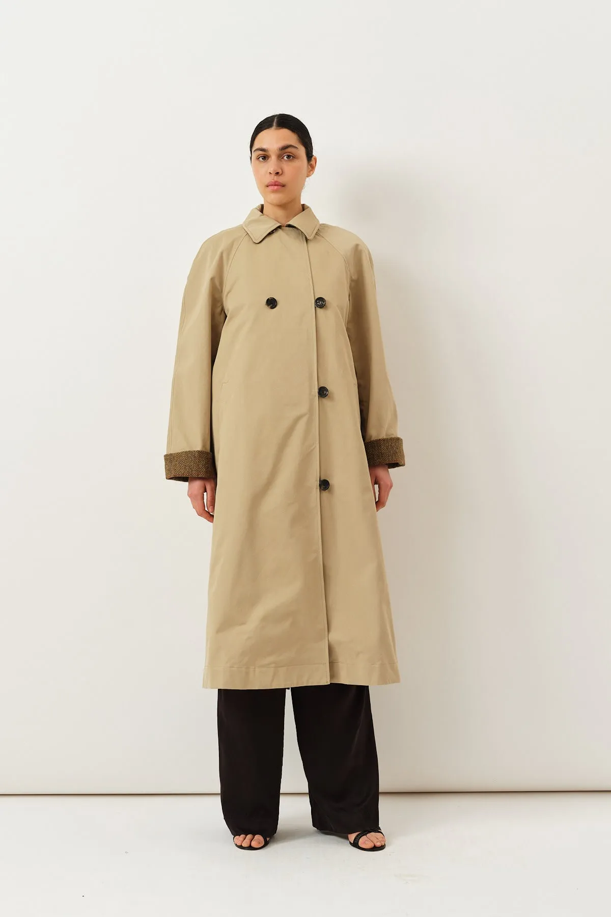 Solvej Coat — Sand