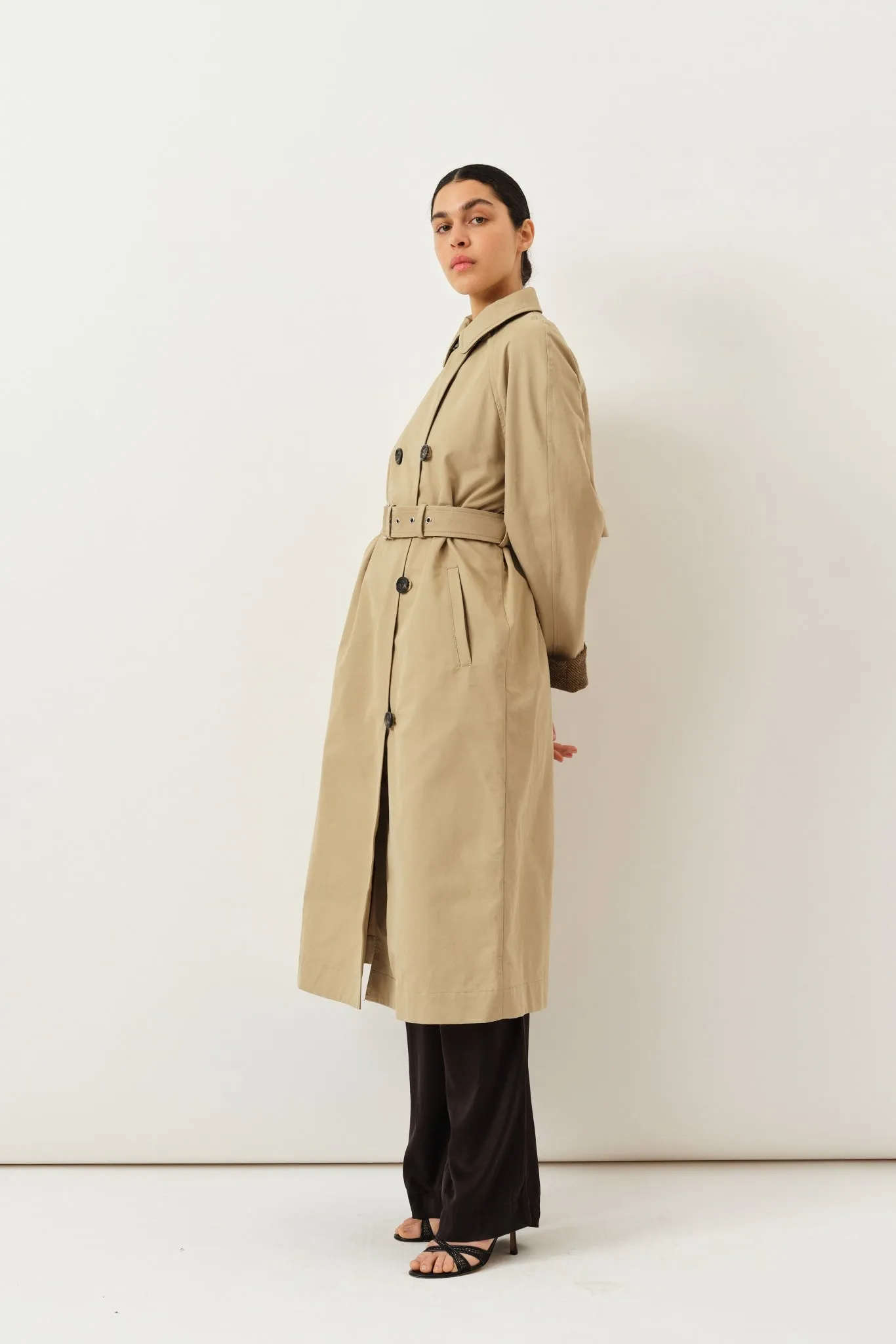 Solvej Coat — Sand
