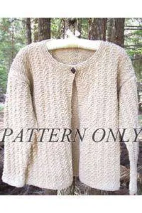 Stone Cotton Cardigan *Pattern*