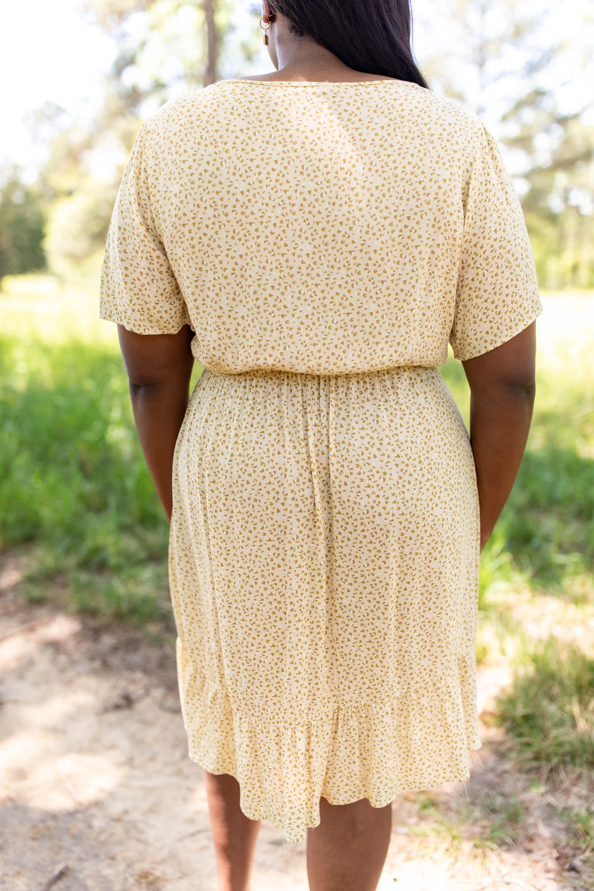 Sunshine Goddess Dress, Yellow