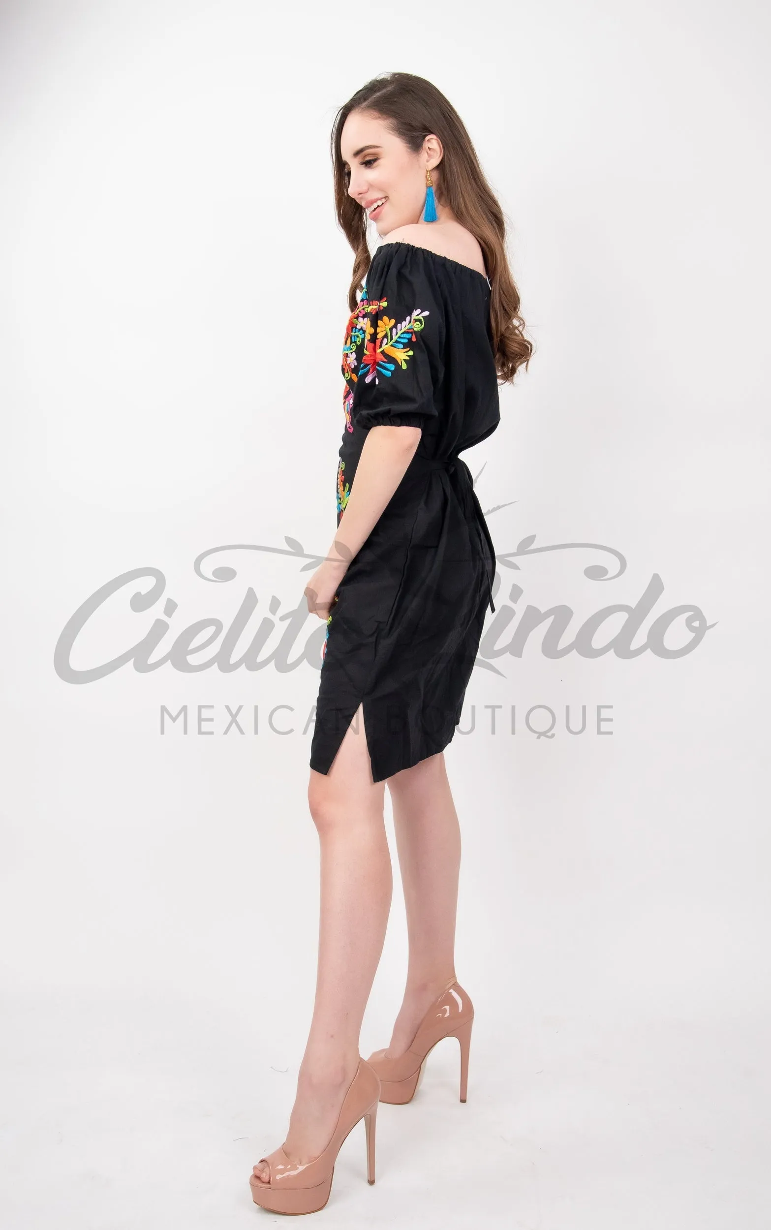 Tecali Embroidered Dress