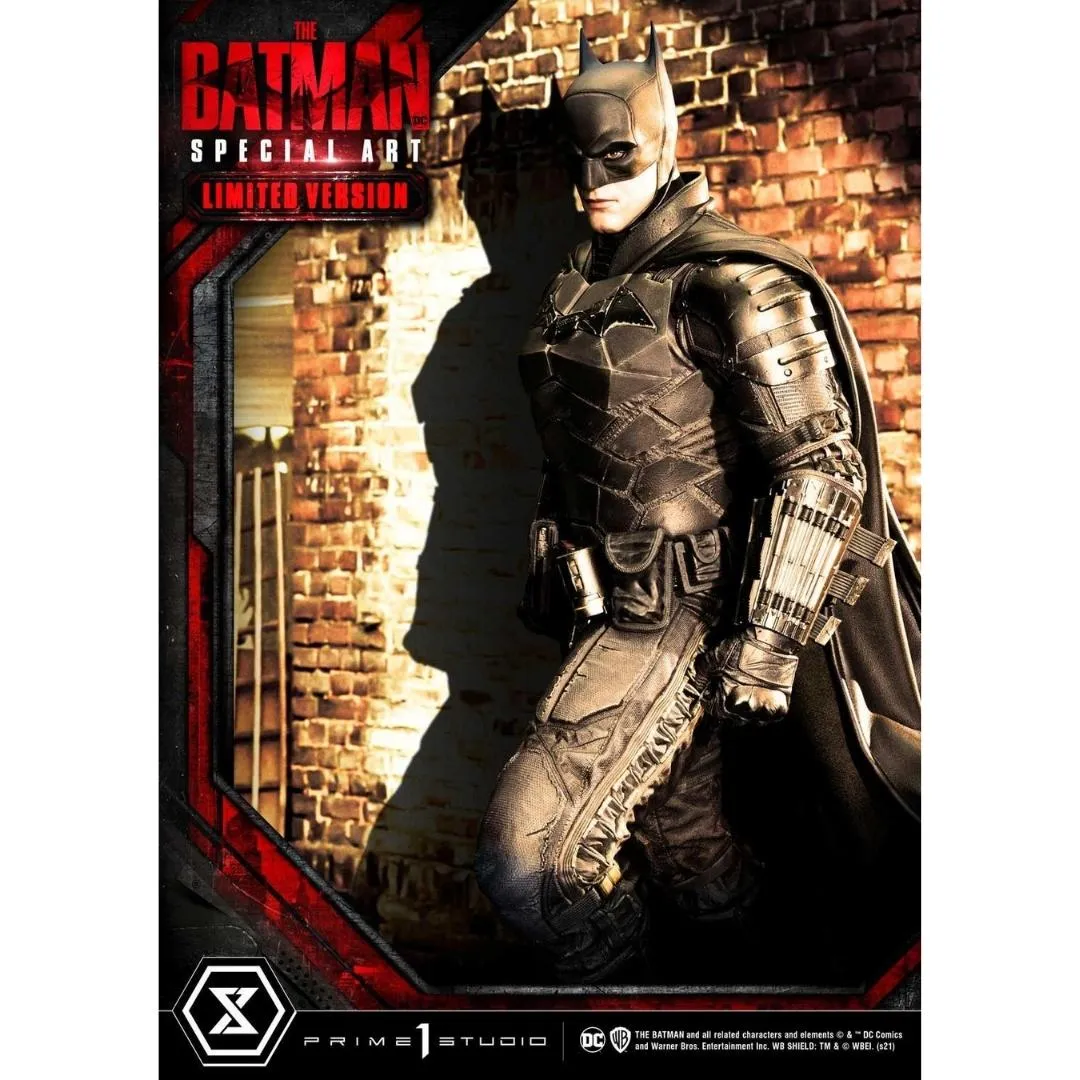 The Batman Movie Fabric Cape Version Statue by Prime1 Studios
