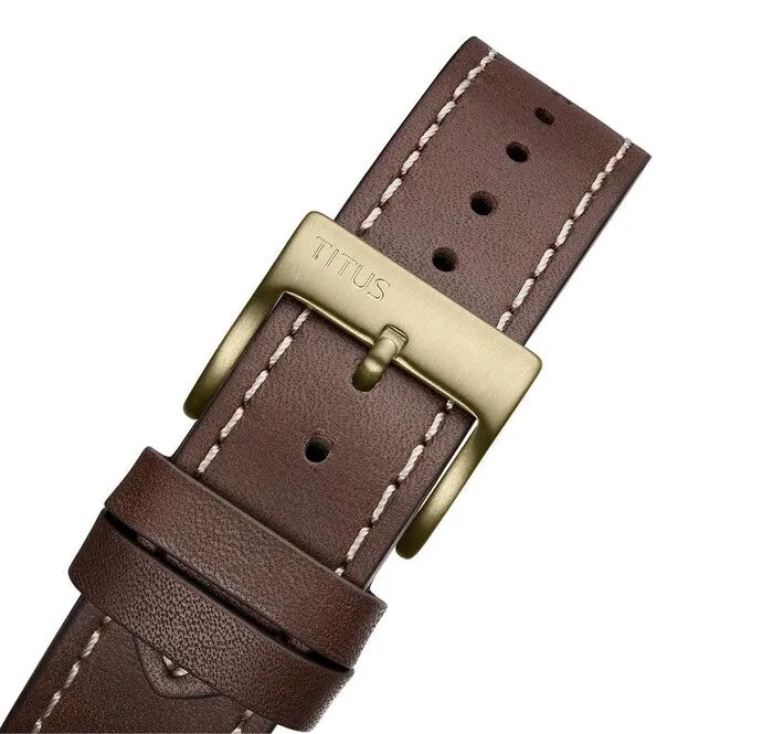 The Cape 3 Hands Mechanical Leather Men Watch W06-03279-004