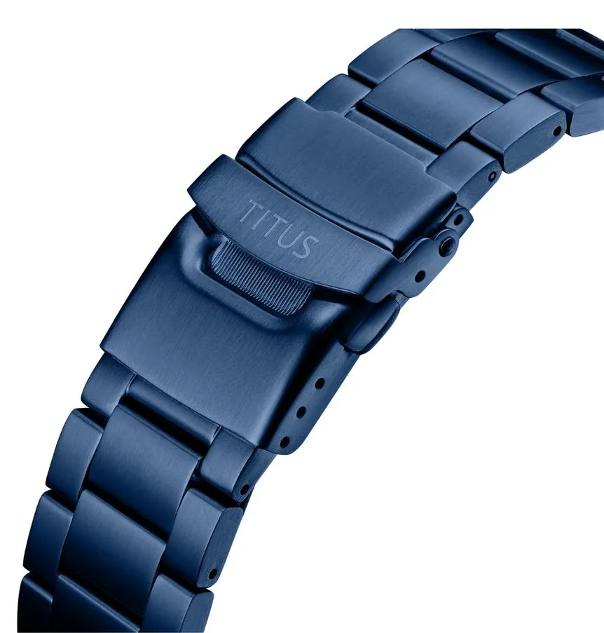 The Cape 3 Hands Mechanical Leather Men Watch W06-03279-008