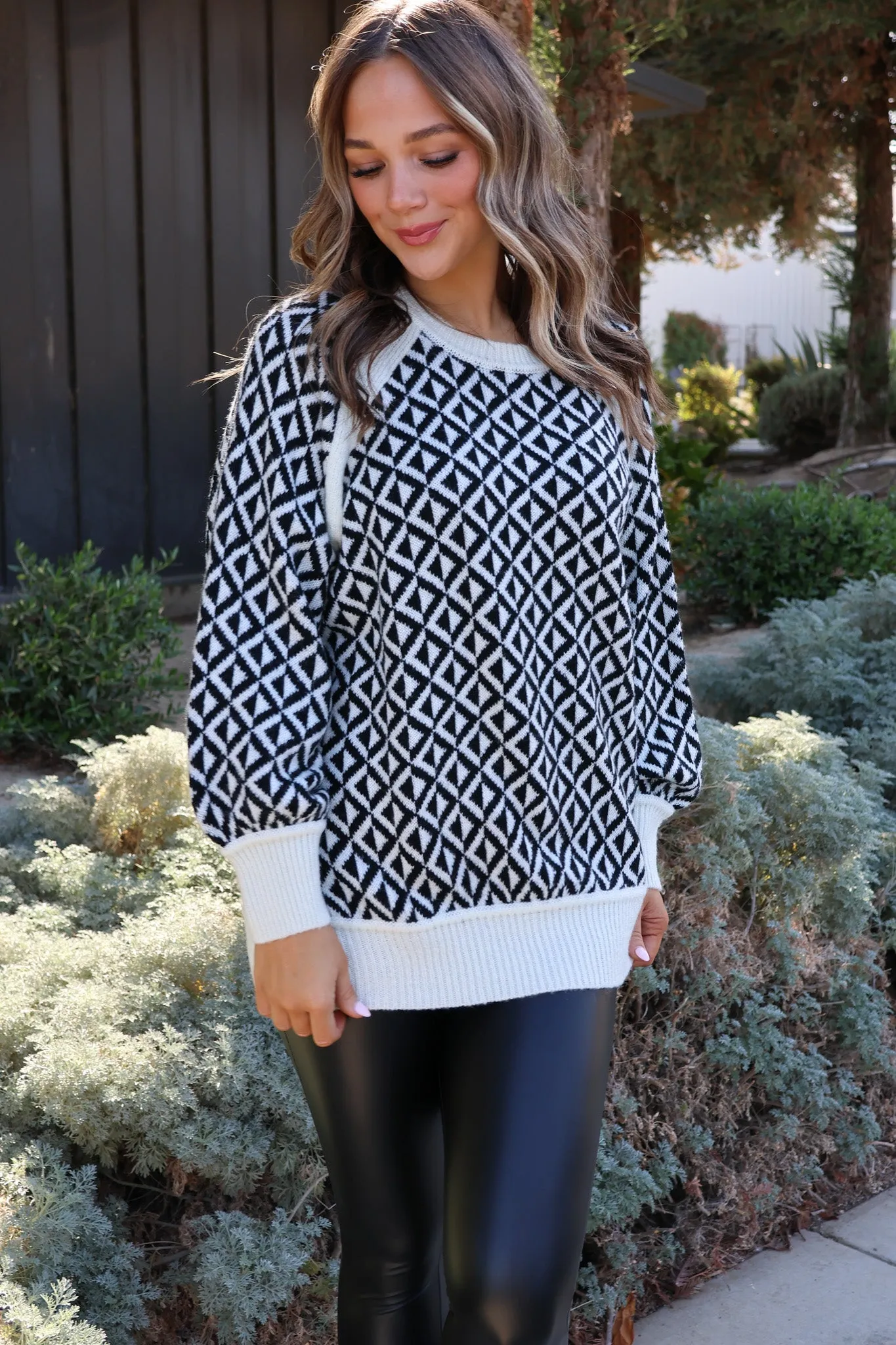 Vibe Check Oversized Sweater