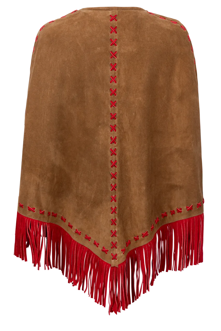 Western & Co. Babe Suede Cape
