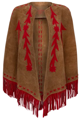 Western & Co. Babe Suede Cape