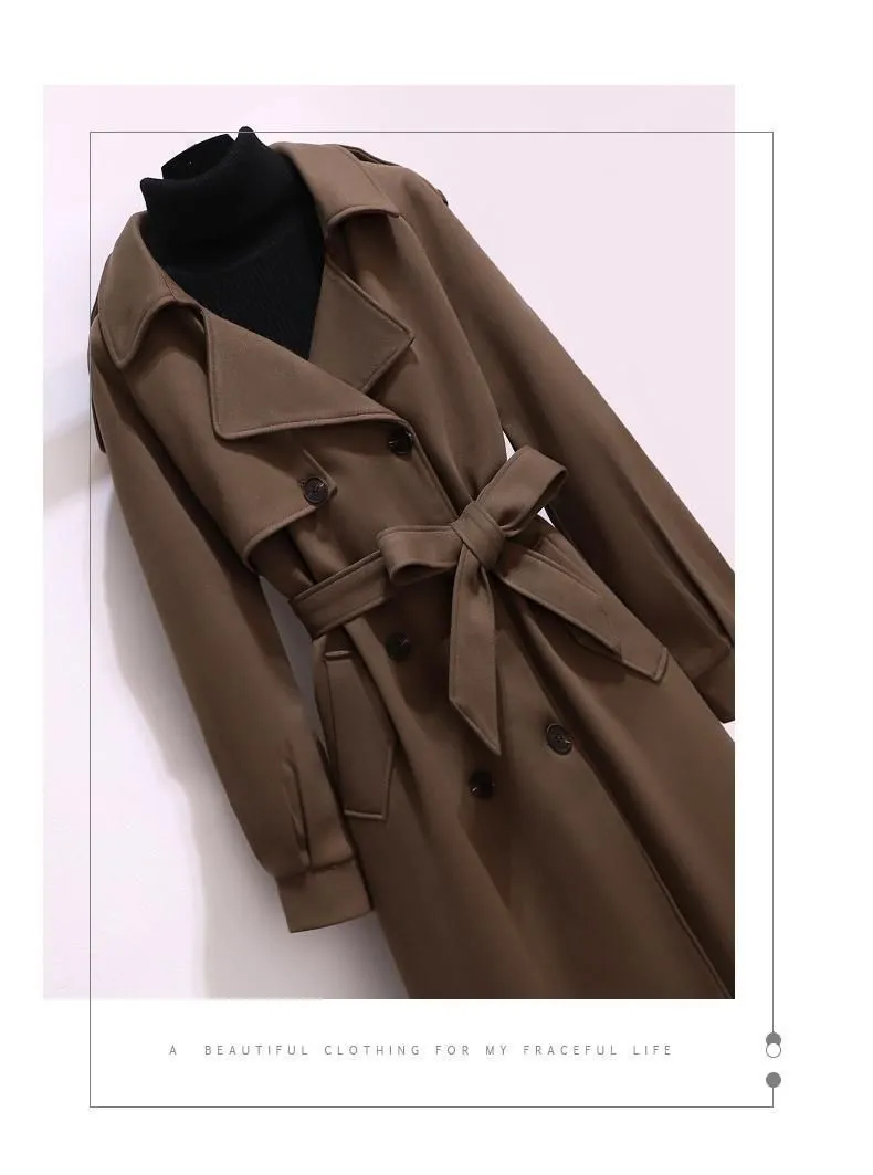 Wjczt Long Cotton Padded Woolen Coat Women's New Autumn and Winter Temperament High-end Woolen Coat Winter Women Coat Warm 2022 Coats