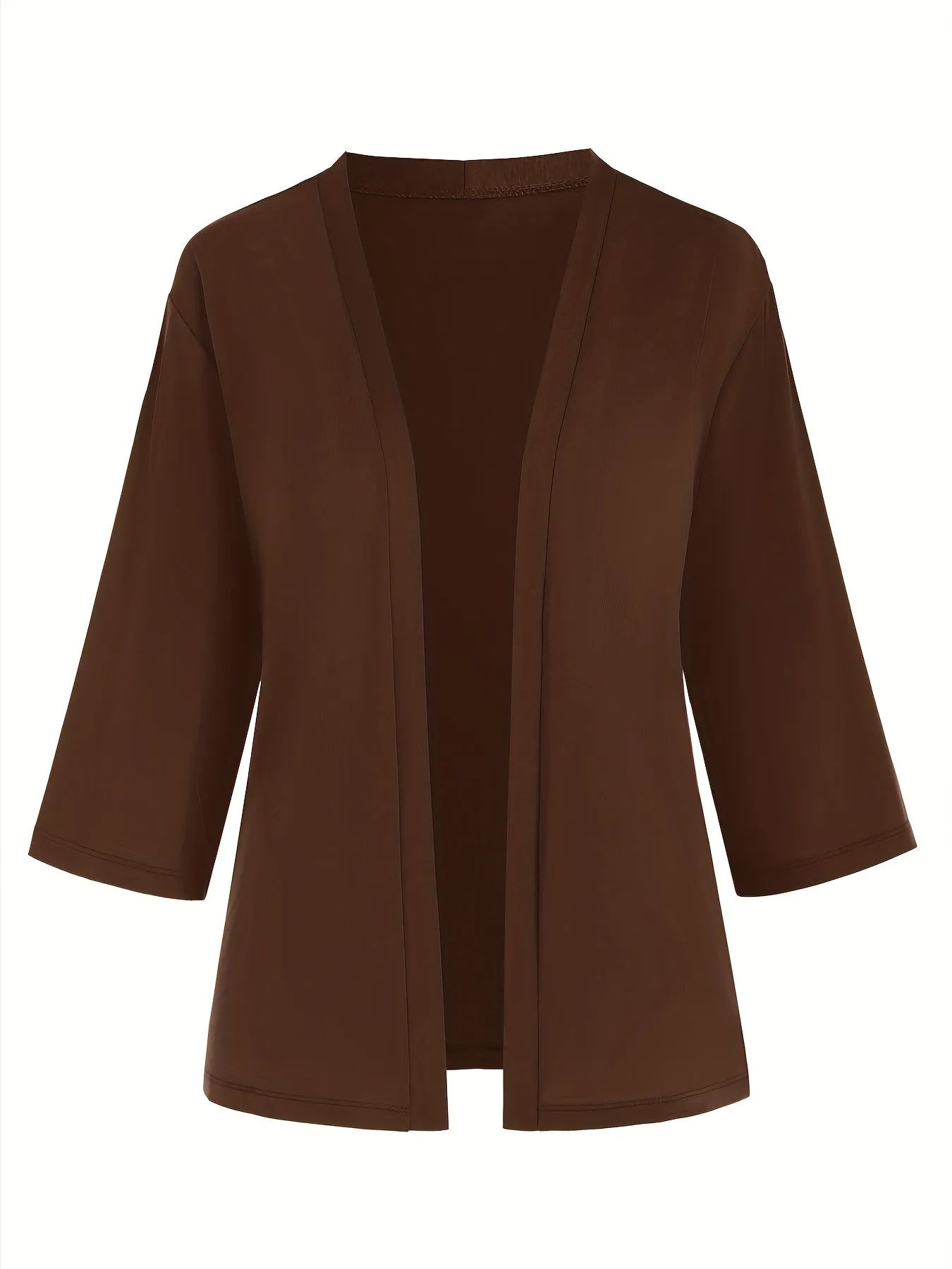 Womens Plus Size Open Front Thin Cardigan for Every Occasion