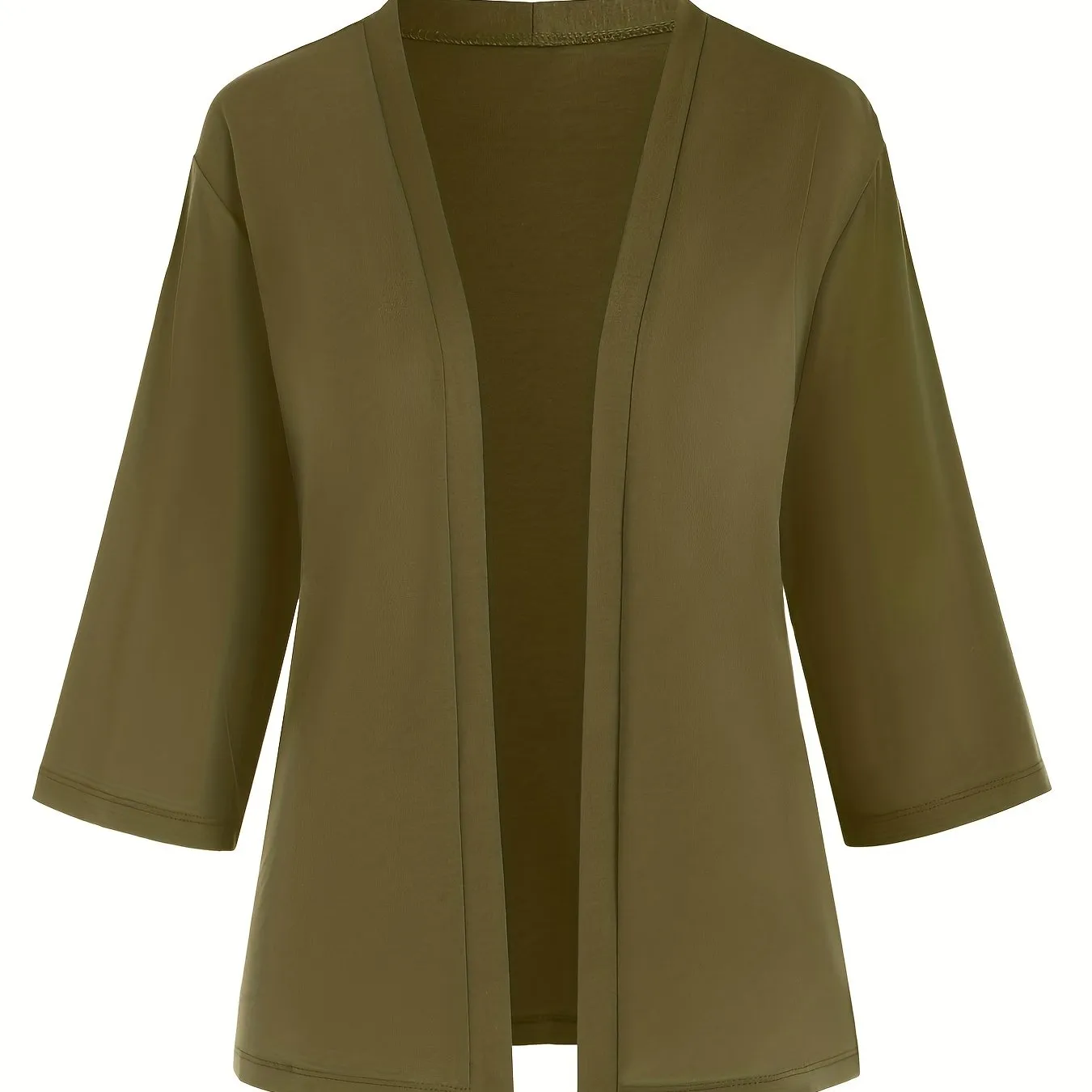 Womens Plus Size Open Front Thin Cardigan for Every Occasion