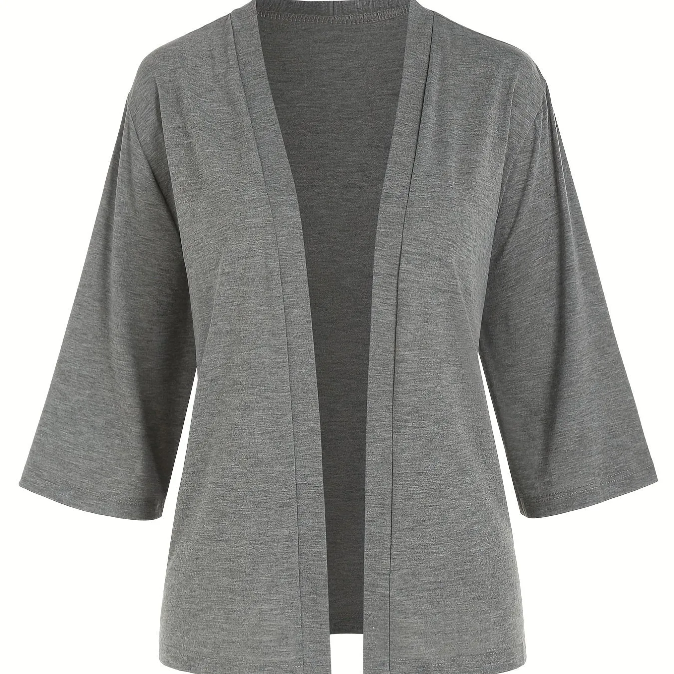 Womens Plus Size Open Front Thin Cardigan for Every Occasion