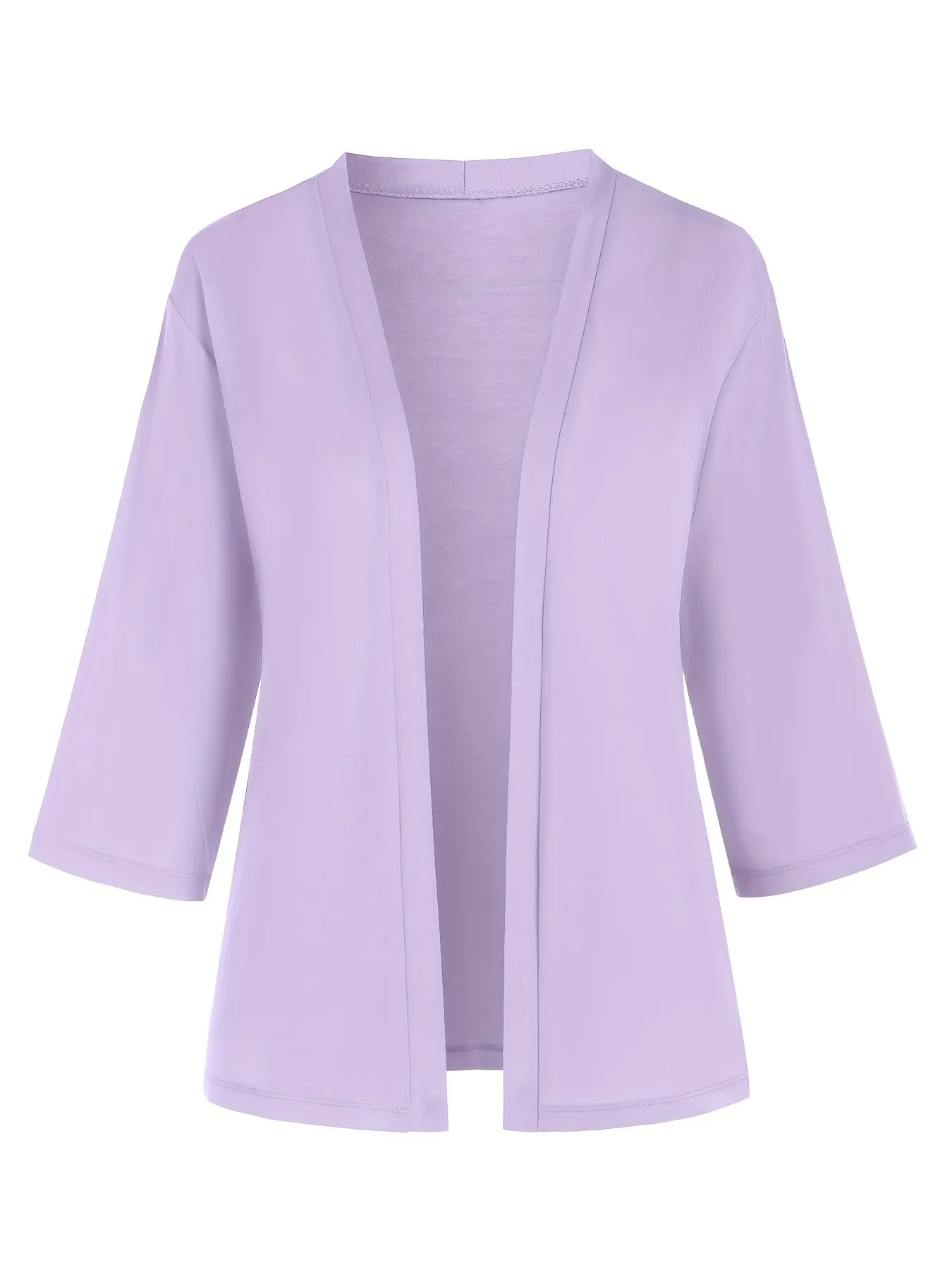 Womens Plus Size Open Front Thin Cardigan for Every Occasion