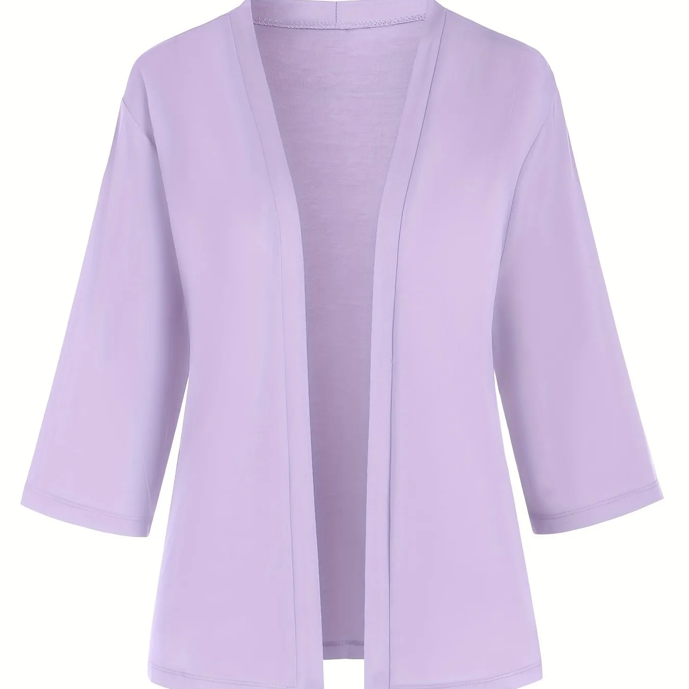 Womens Plus Size Open Front Thin Cardigan for Every Occasion