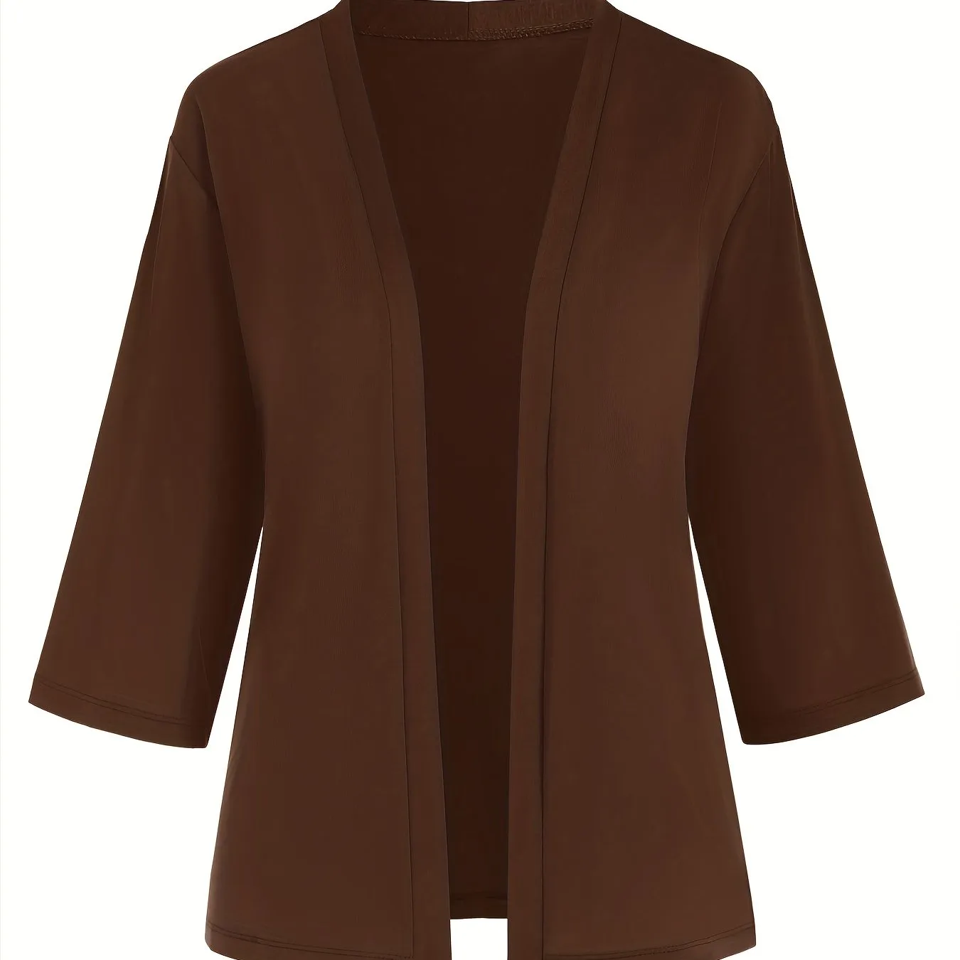 Womens Plus Size Open Front Thin Cardigan for Every Occasion